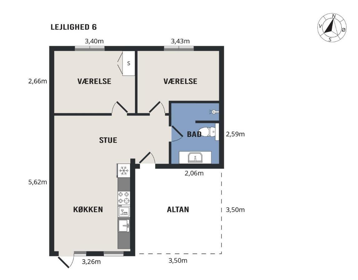 Hotel Litorina Appartements Løkken Exterior foto